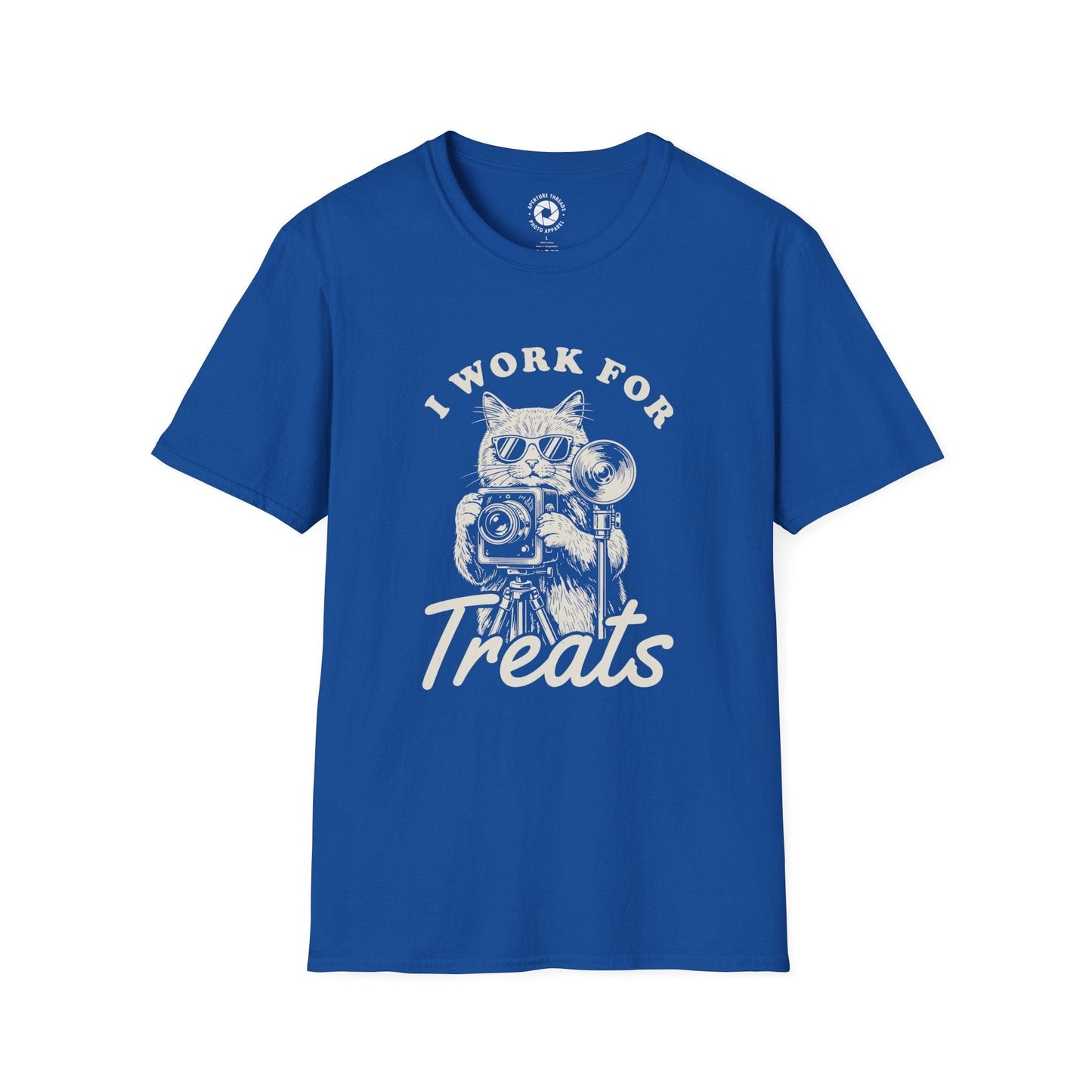 T-Shirt Royal / S Work For Treats T-Shirt