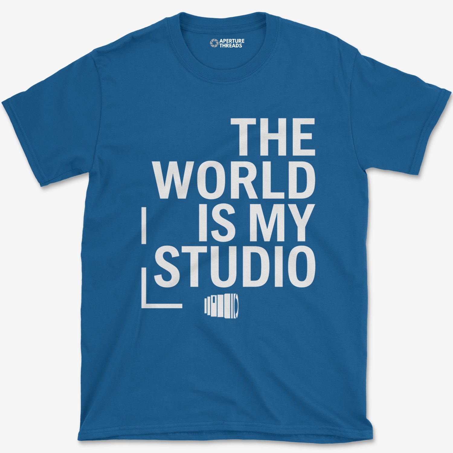 T-Shirt Royal / S World Studio T-Shirt