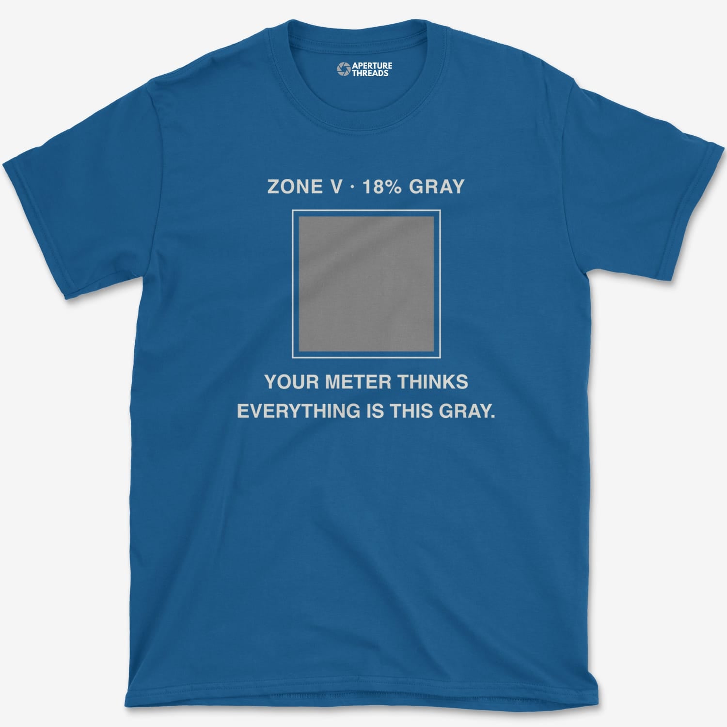 T-Shirt Royal / XS Zone V Meter T-Shirt
