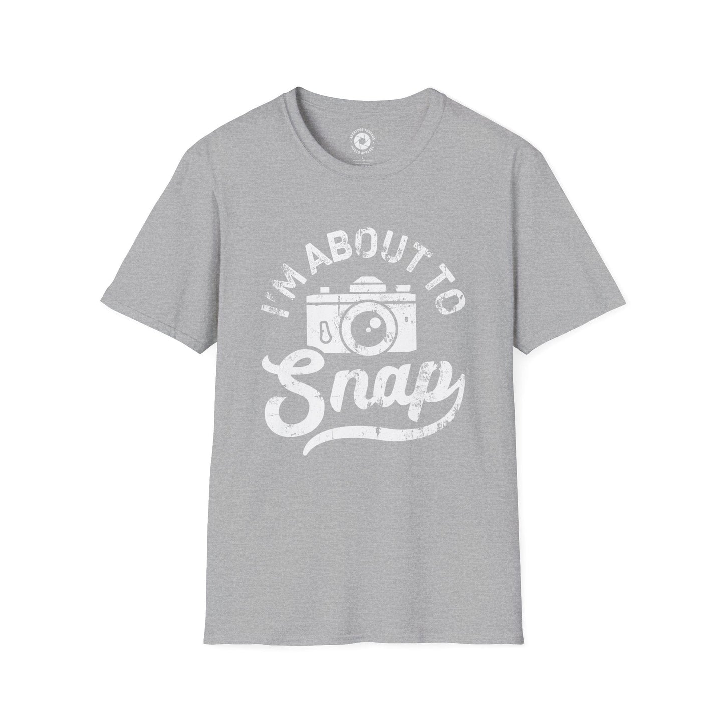 T-Shirt Sport Grey / S About To Snap T-Shirt
