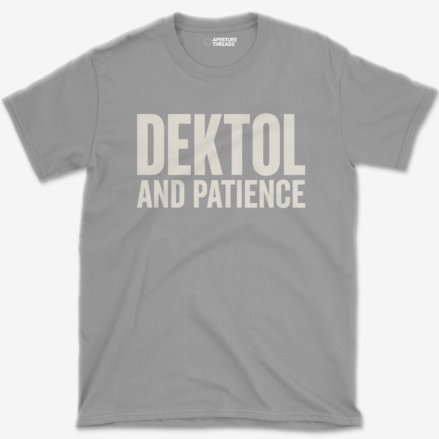 T-Shirt Sport Grey / S Dektol & Patience T-Shirt