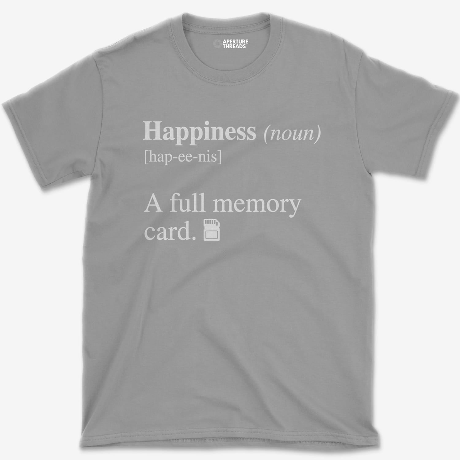 T-Shirt Sport Grey / S Happiness Card T-Shirt