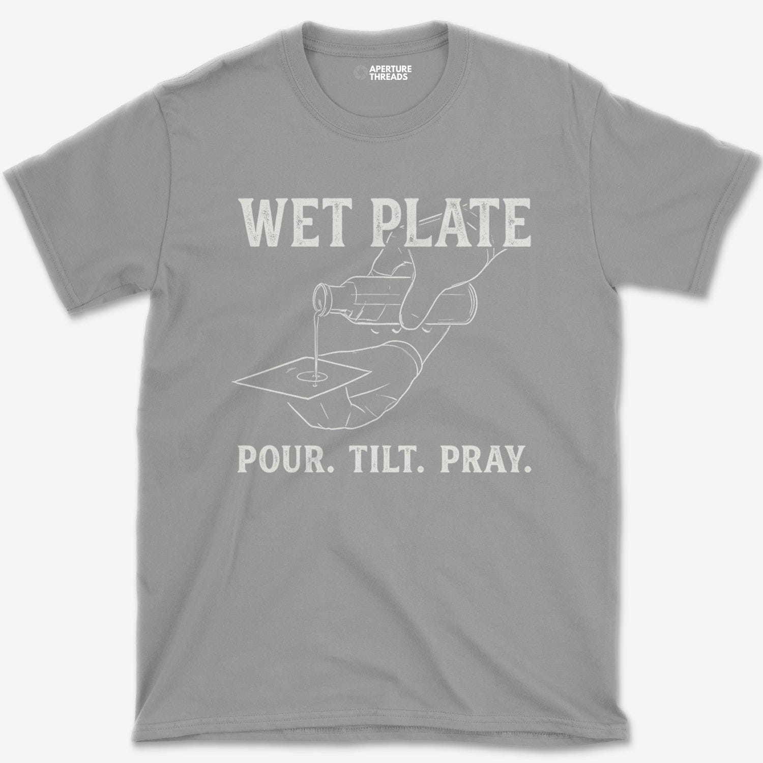 T-Shirt Sport Grey / S Pour. Tilt. Pray. T-Shirt