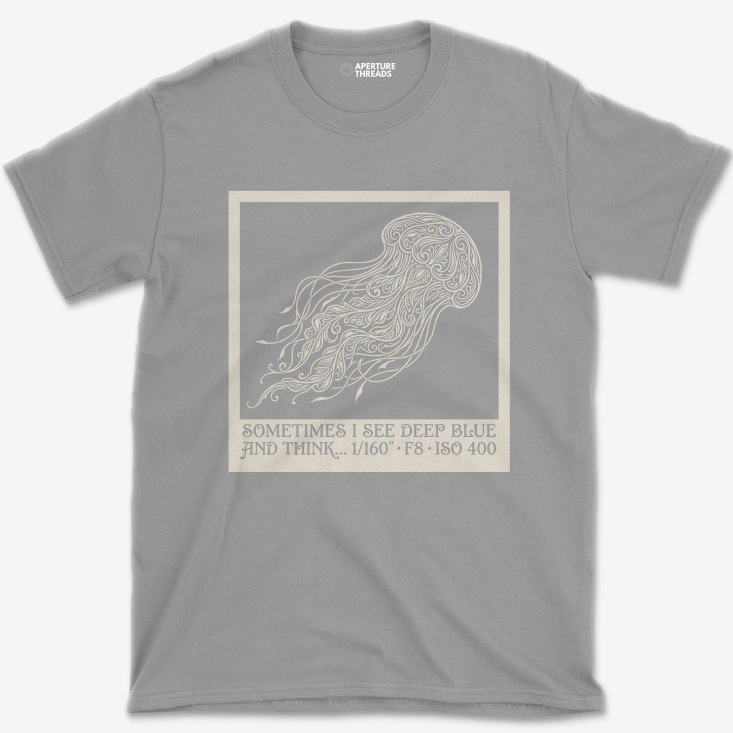 T-Shirt Sport Grey / S See Deep Blue T-Shirt