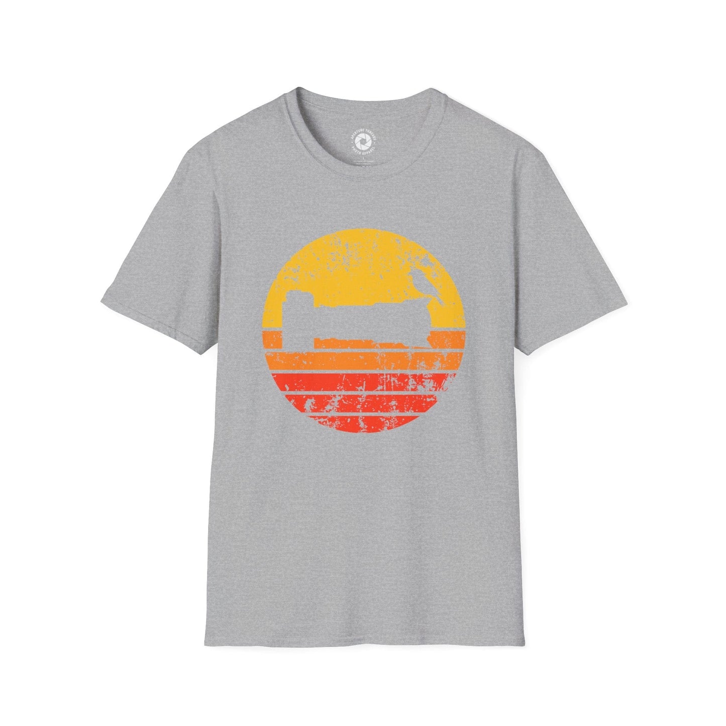 T-Shirt Sport Grey / S Sunset Bird Camera T-Shirt