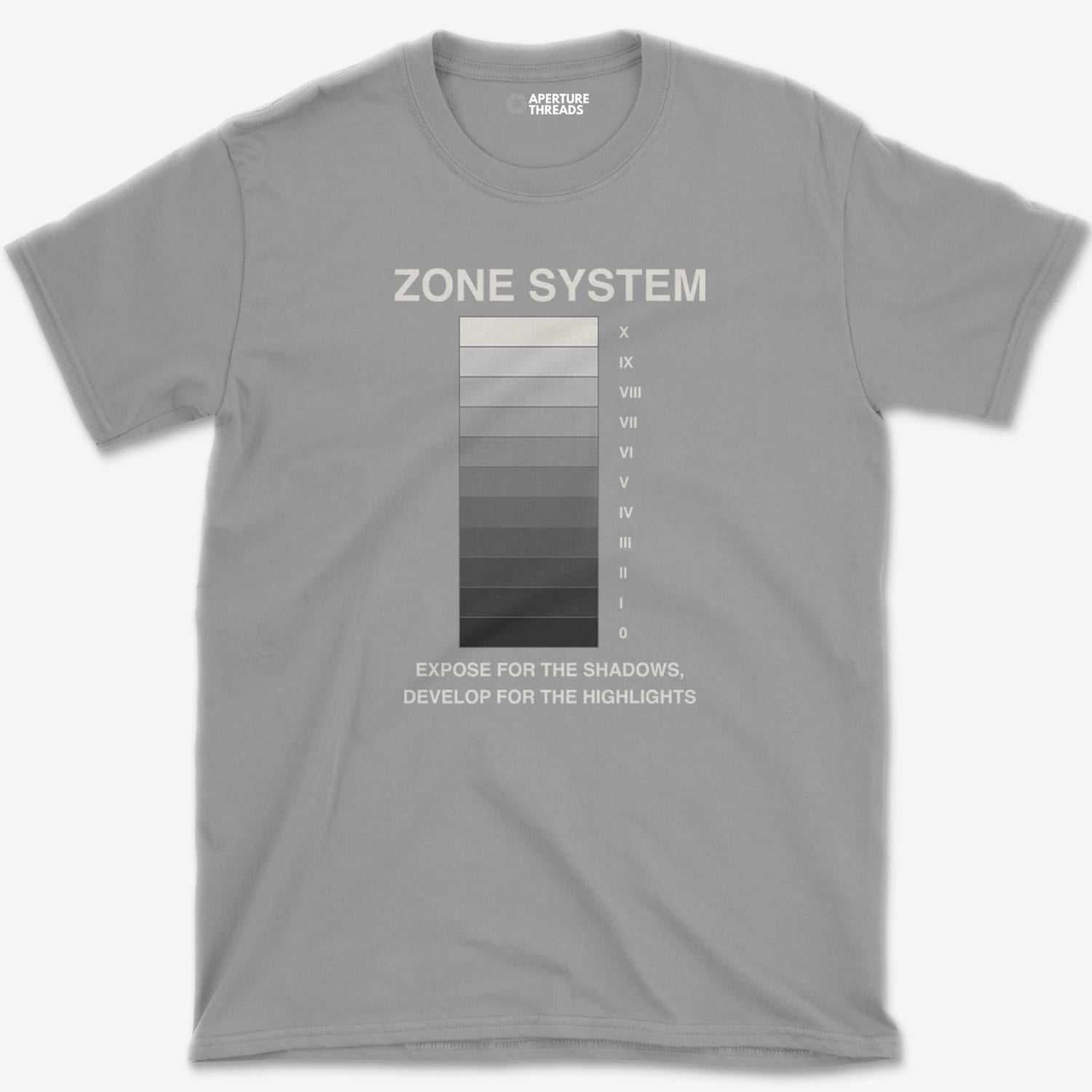 T-Shirt Sport Grey / XS Zone Vertical Scale T-Shirt