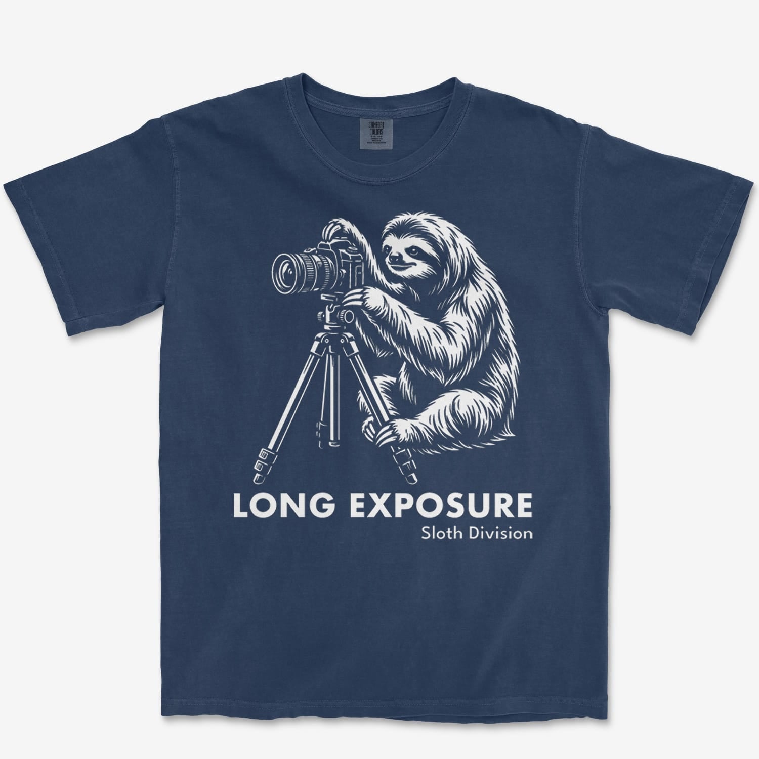 T-Shirt True Navy / S Sloth Exposure Heavyweight Tee