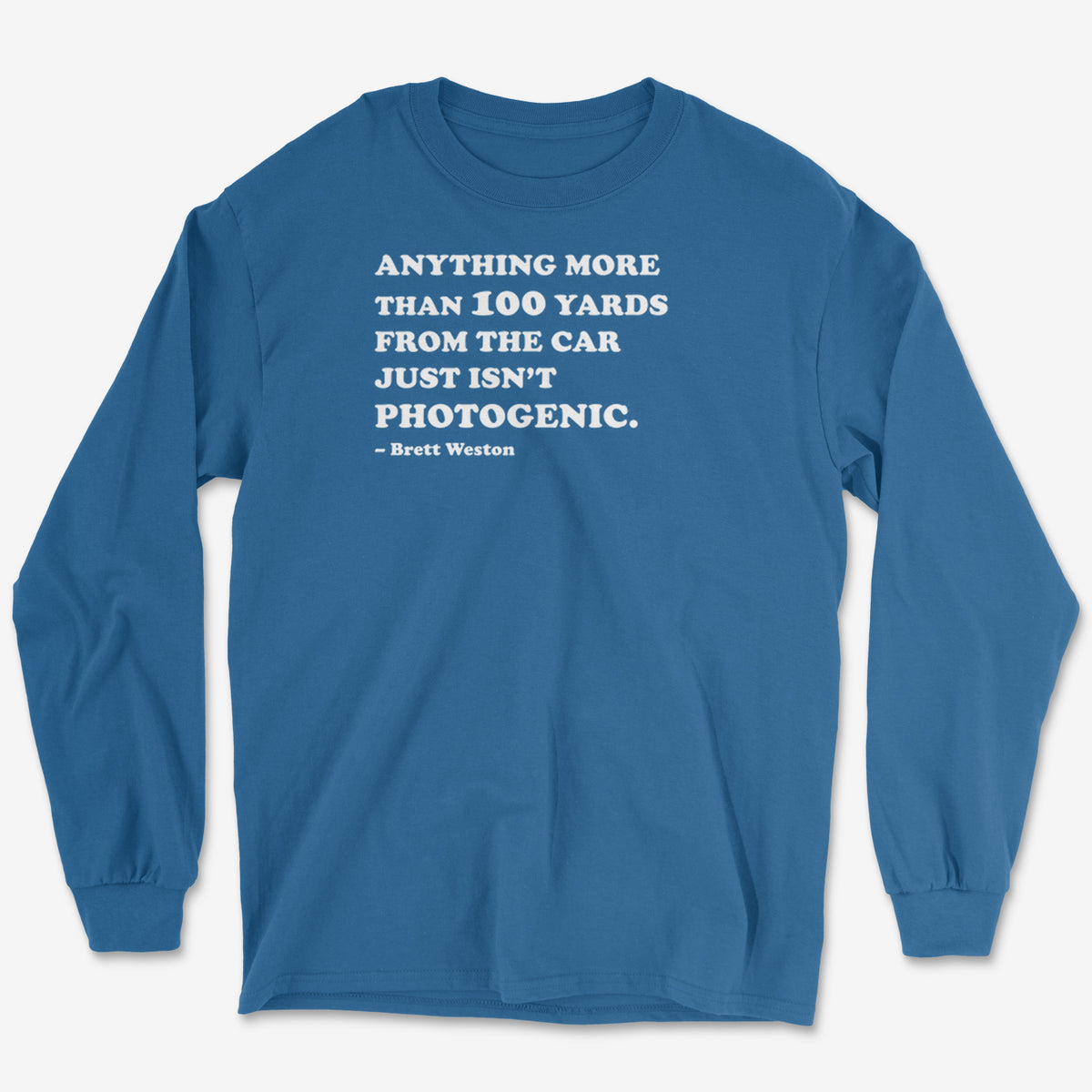 100 Yards Long Sleeve Tee