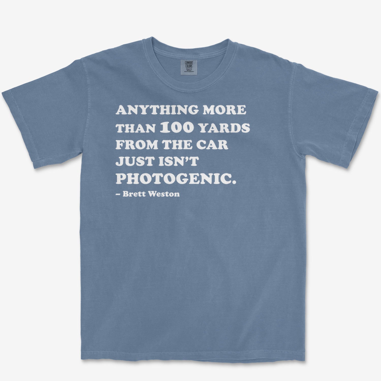100 Yards Heavyweight Tee