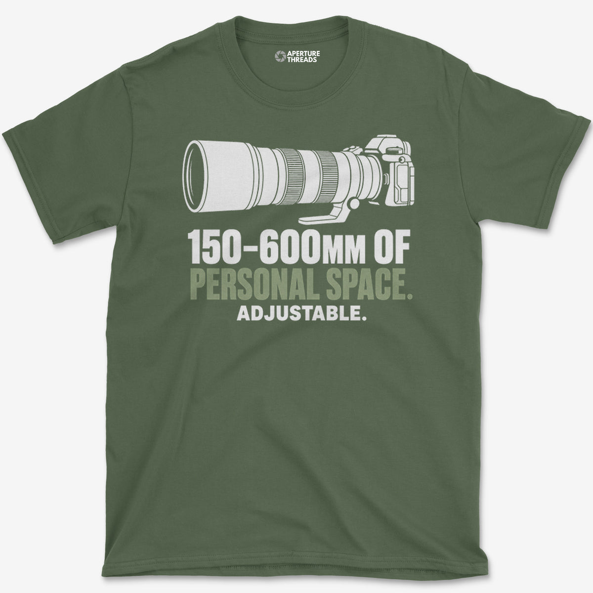 150-600mm of Personal Space T-Shirt