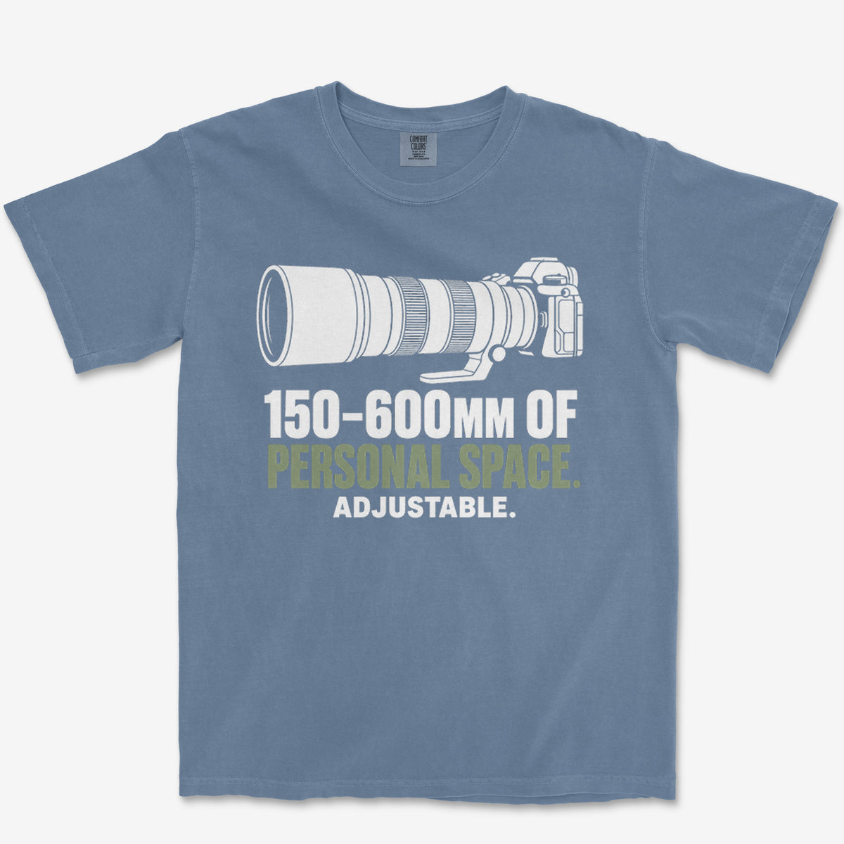 150-600mm of Personal Space Heavyweight Tee