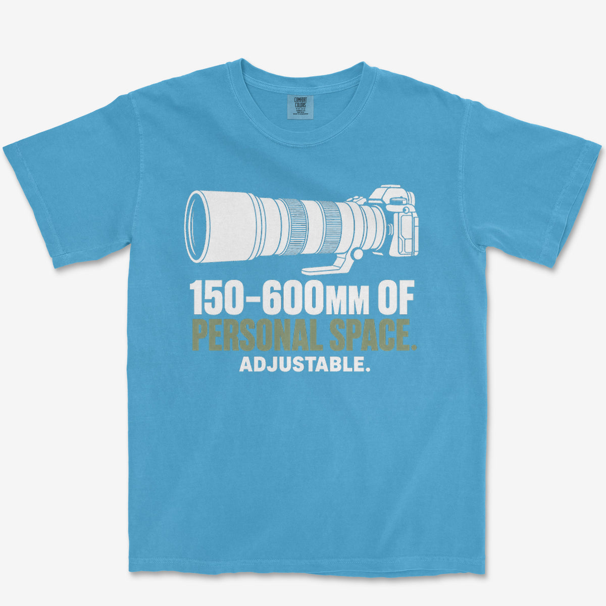 150-600mm of Personal Space Heavyweight Tee
