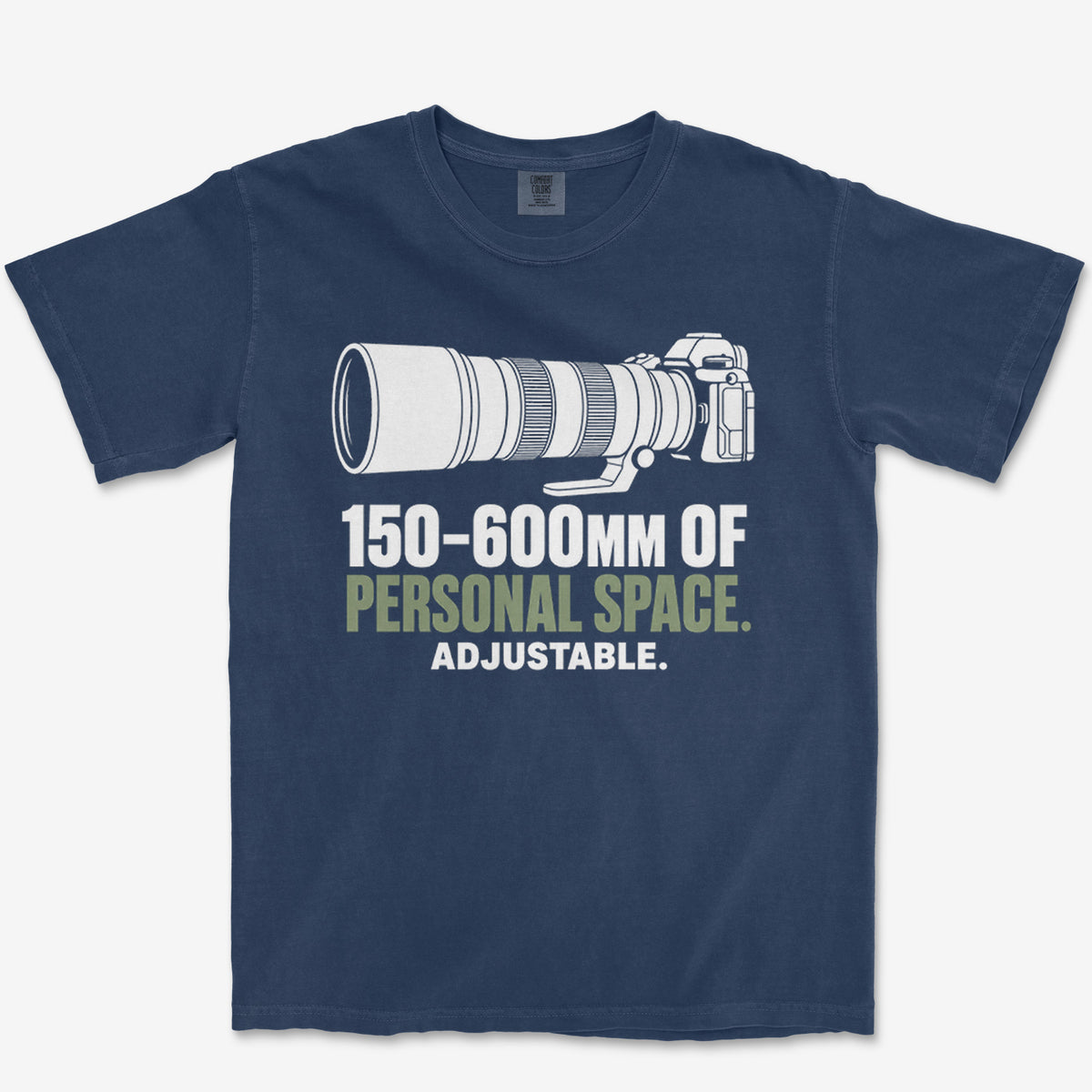 150-600mm of Personal Space Heavyweight Tee