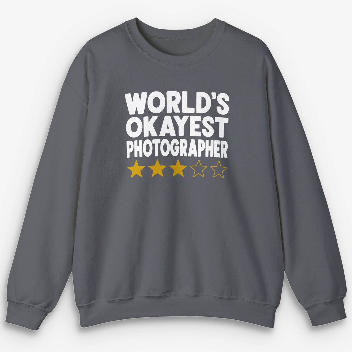 3 Star Photographer Sweatshirt