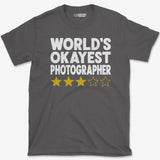 3 Star Photographer T-Shirt