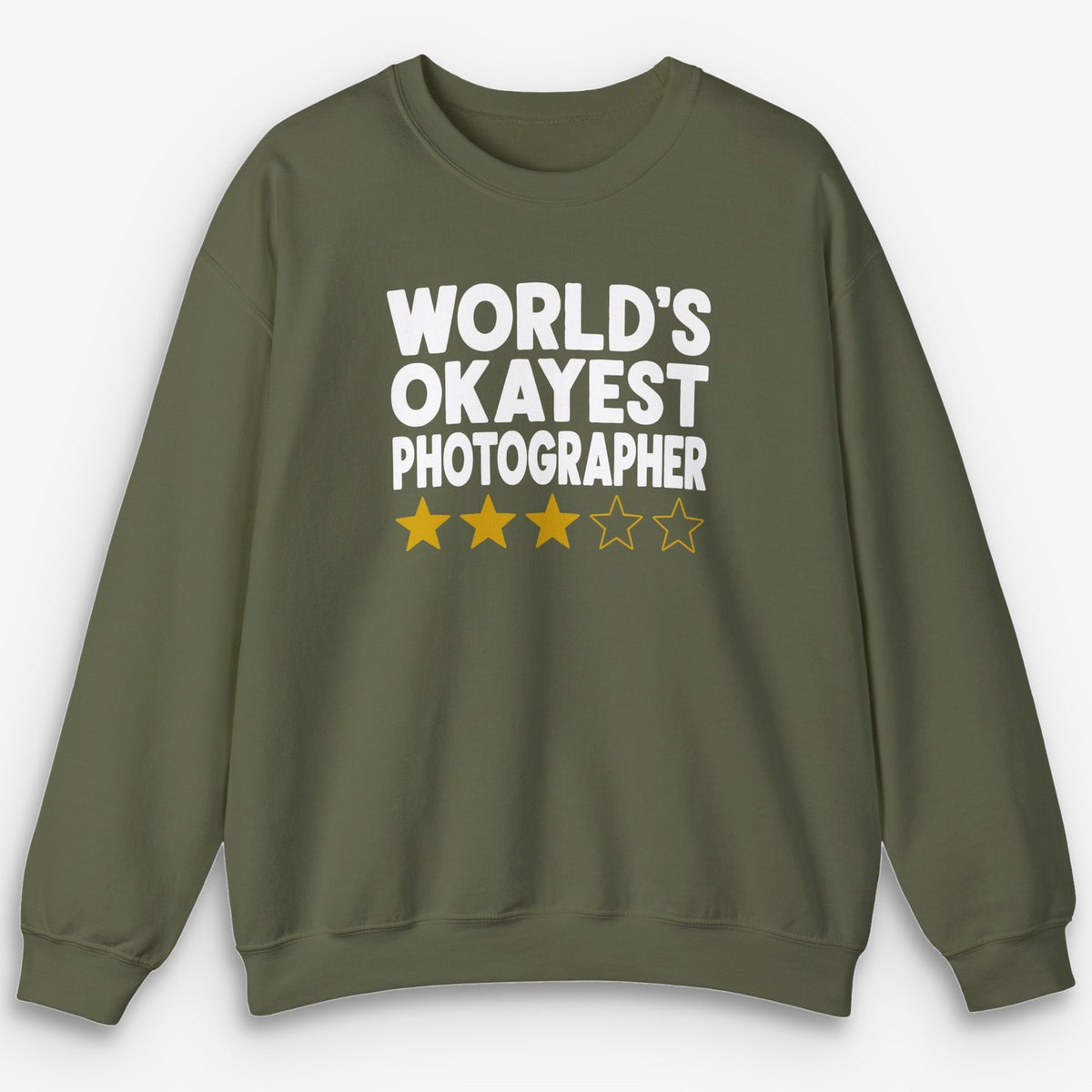 3 Star Photographer Sweatshirt