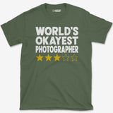 3 Star Photographer T-Shirt