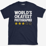 3 Star Photographer T-Shirt