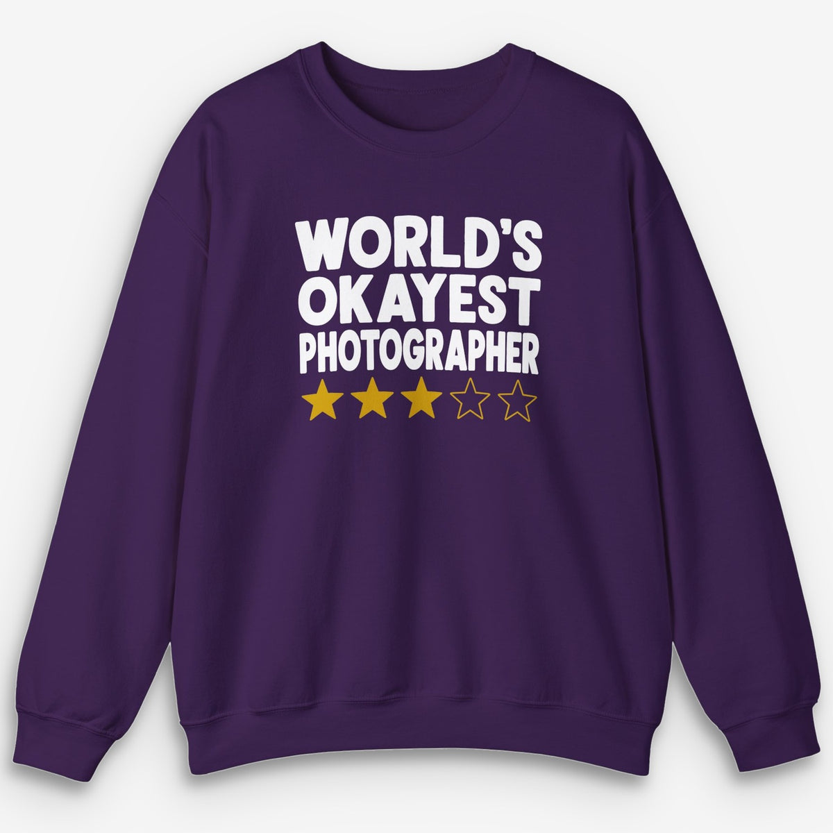 3 Star Photographer Sweatshirt