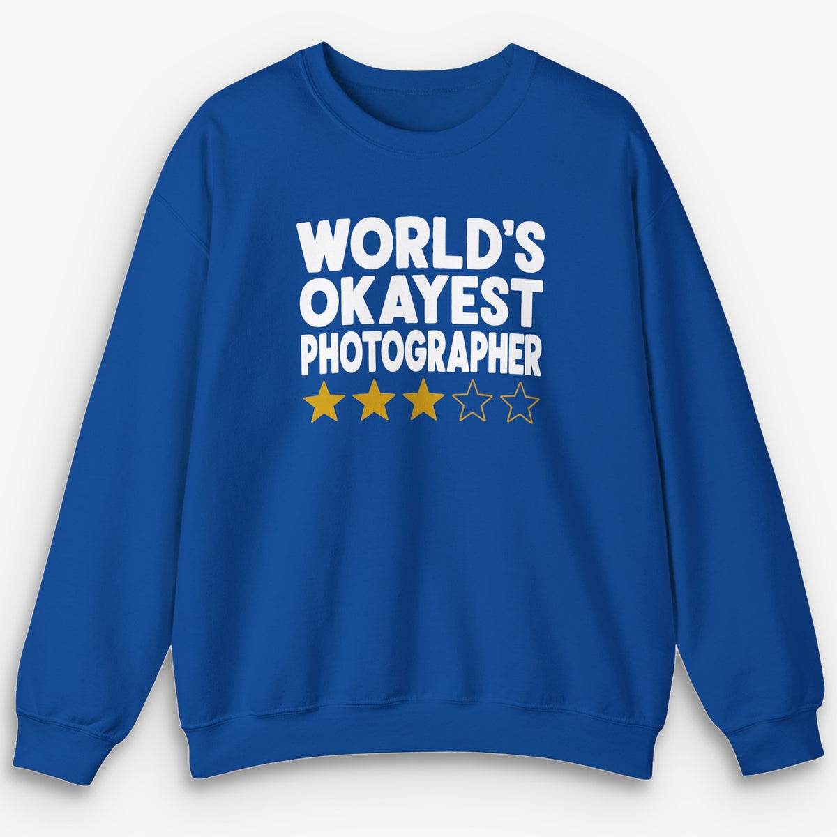 3 Star Photographer Sweatshirt