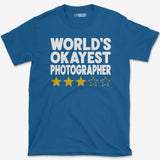 3 Star Photographer T-Shirt