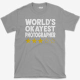 3 Star Photographer T-Shirt