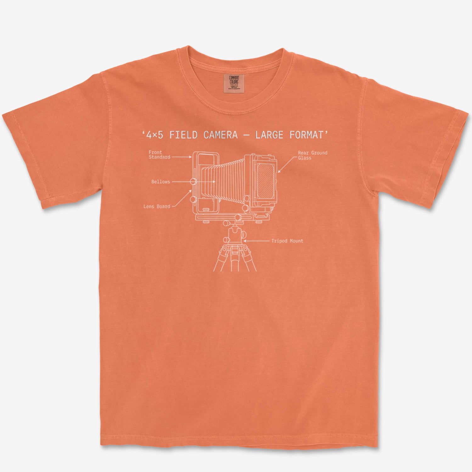 4x5 Camera BP Heavyweight Tee