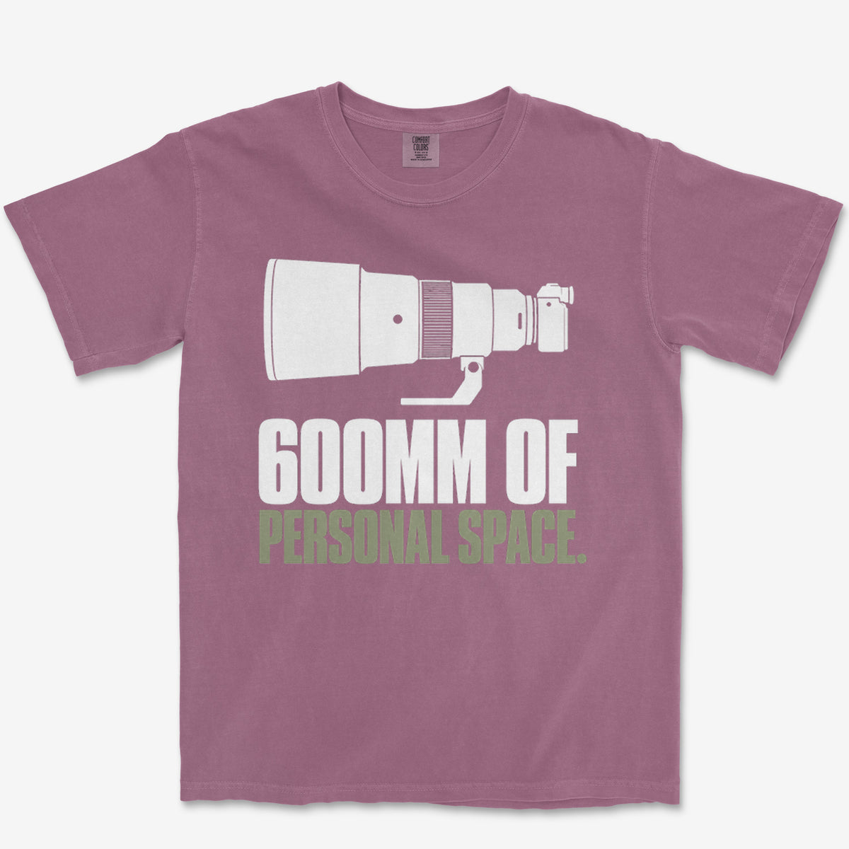 600mm f4 Personal Space Heavyweight Tee