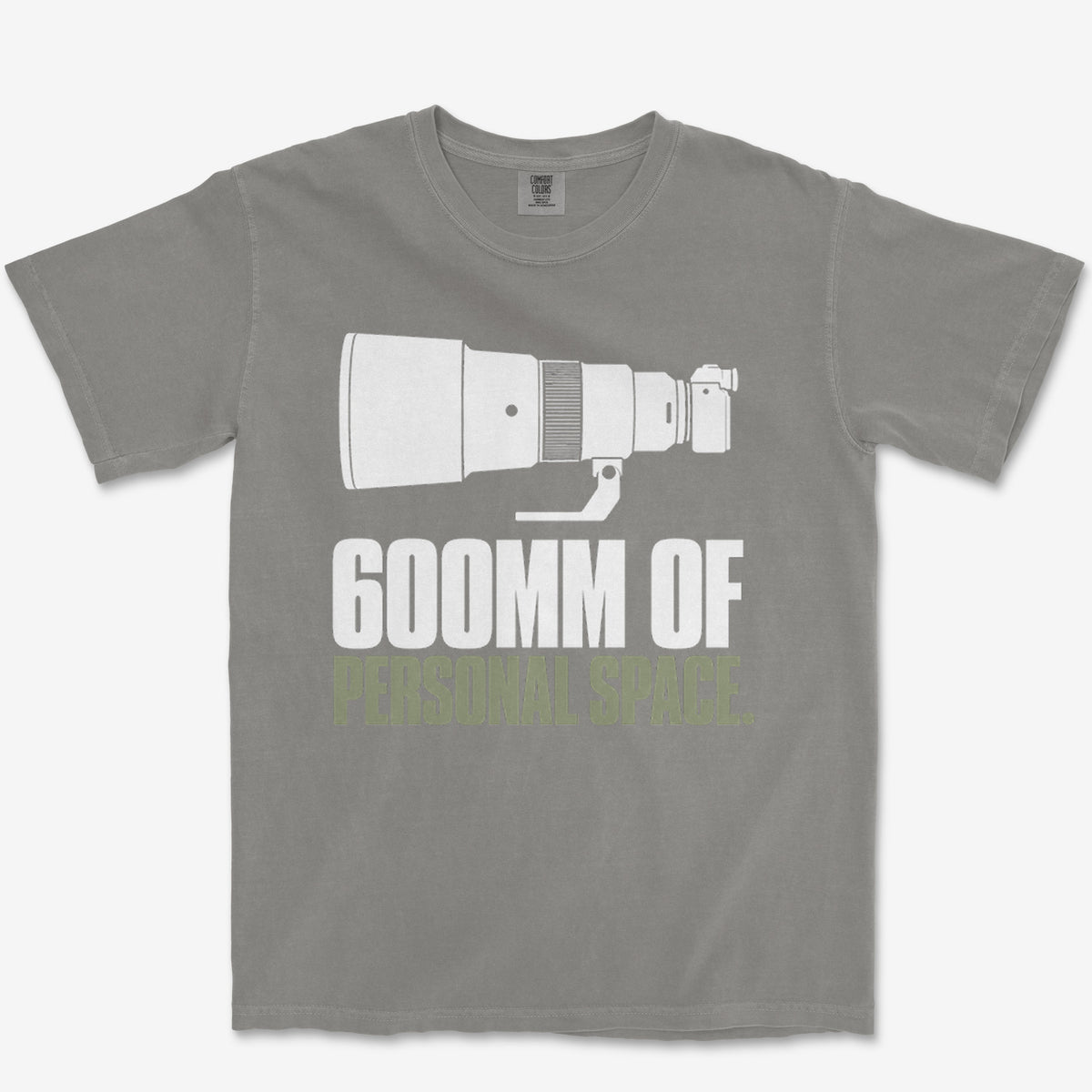 600mm f4 Personal Space Heavyweight Tee