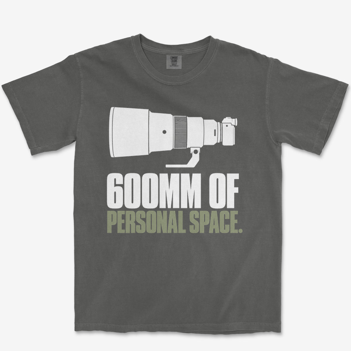 600mm f4 Personal Space Heavyweight Tee