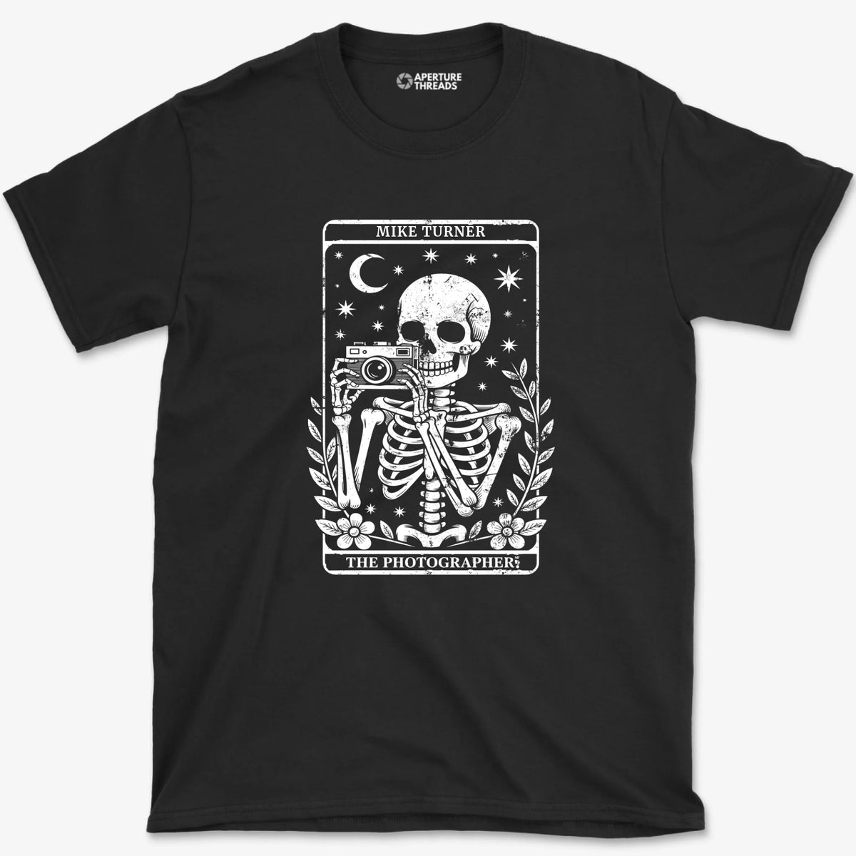 Tarot Photographer Personalized Shirt - Black