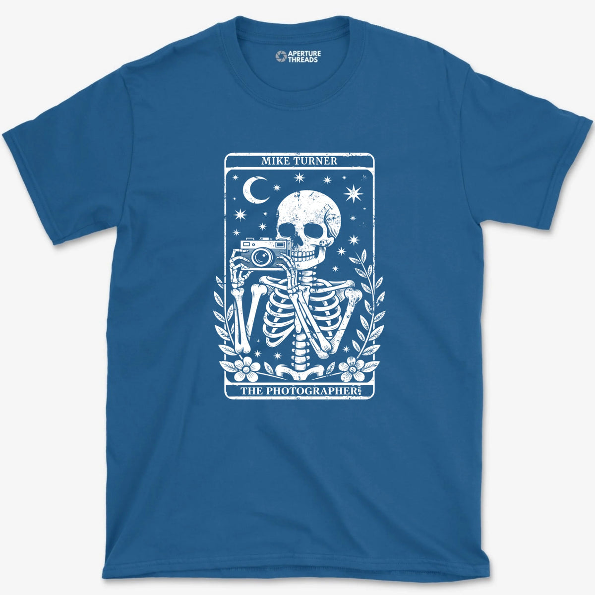 Tarot Photographer Personalized Shirt - Royal