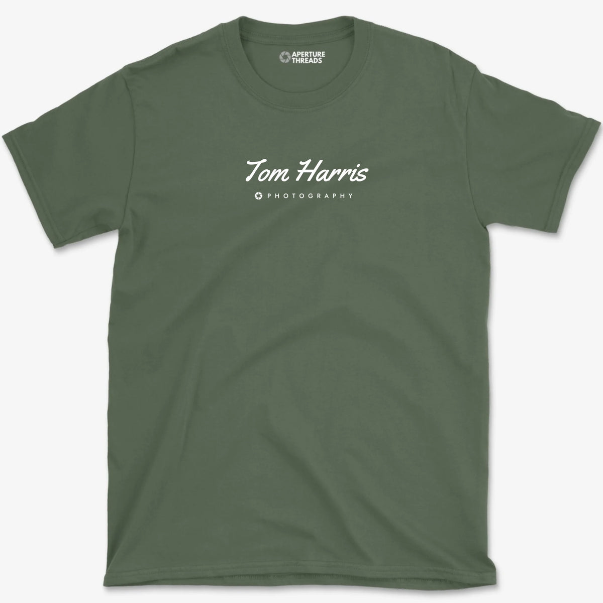 Custom Signature Shirt - Military Green