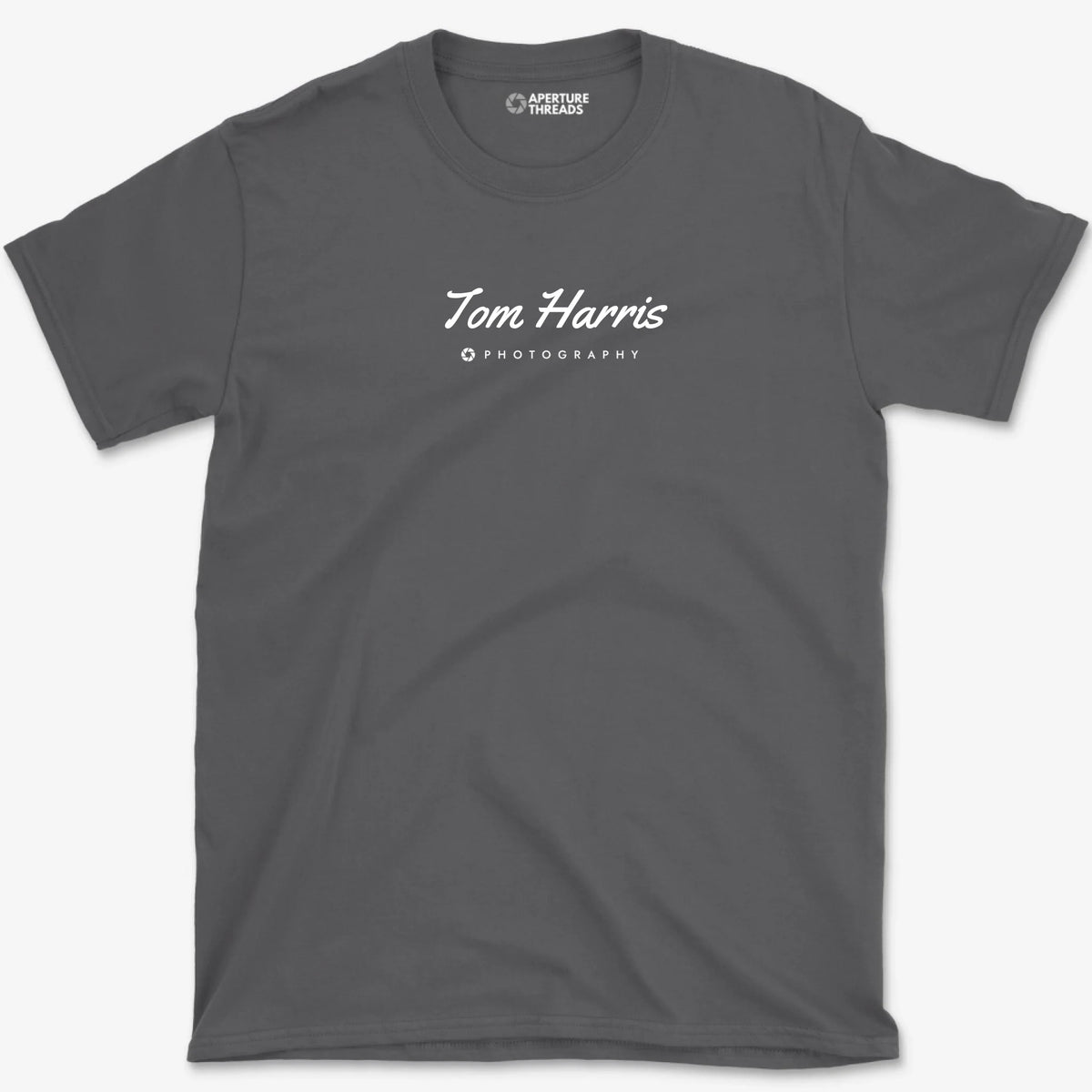Custom Signature Shirt - Charcoal