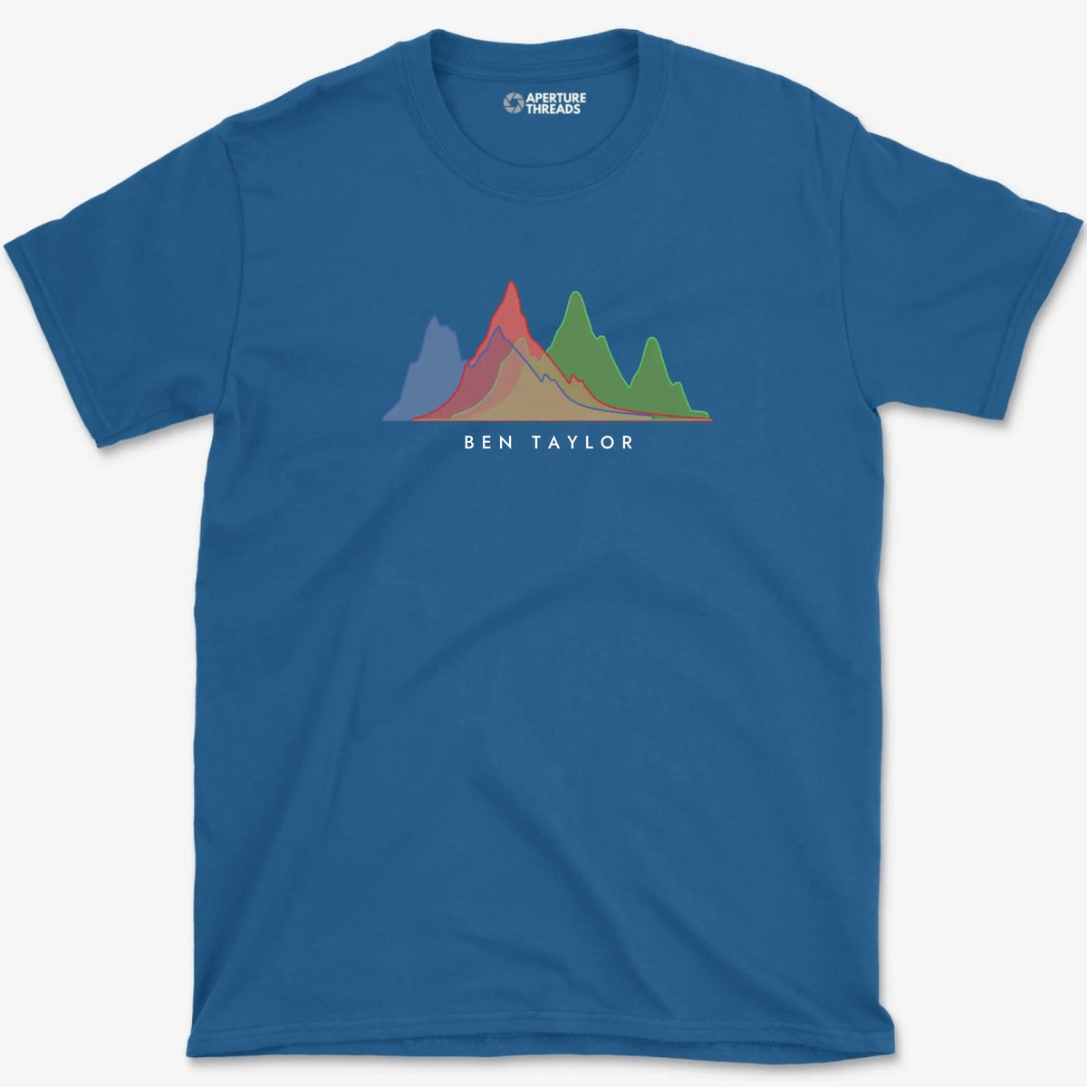 Custom Histogram Shirt - Royal