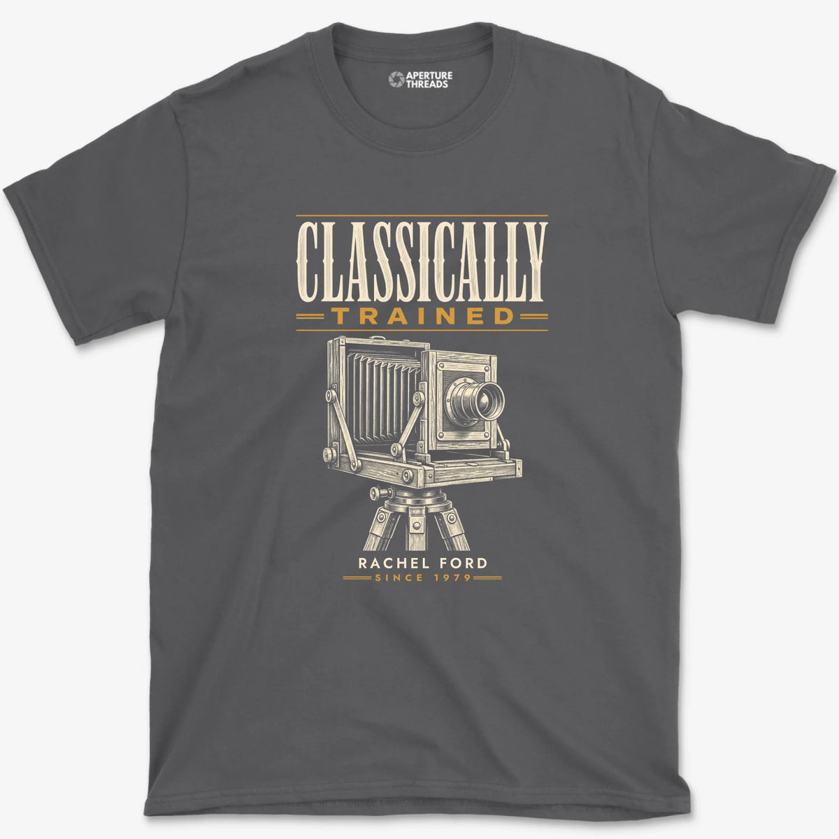 Custom Classically Trained Shirt - Charcoal