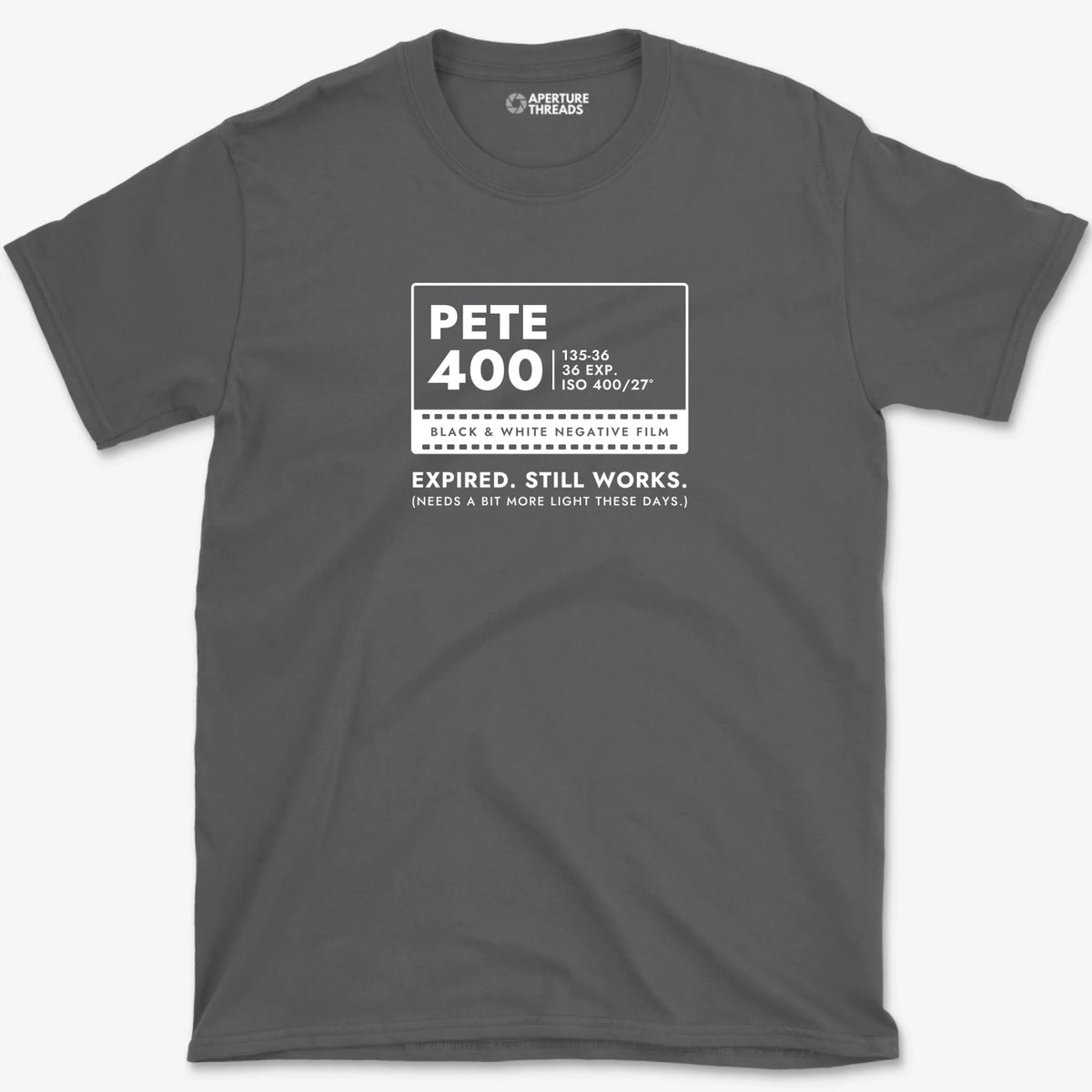 Custom Film Box Shirt - Charcoal