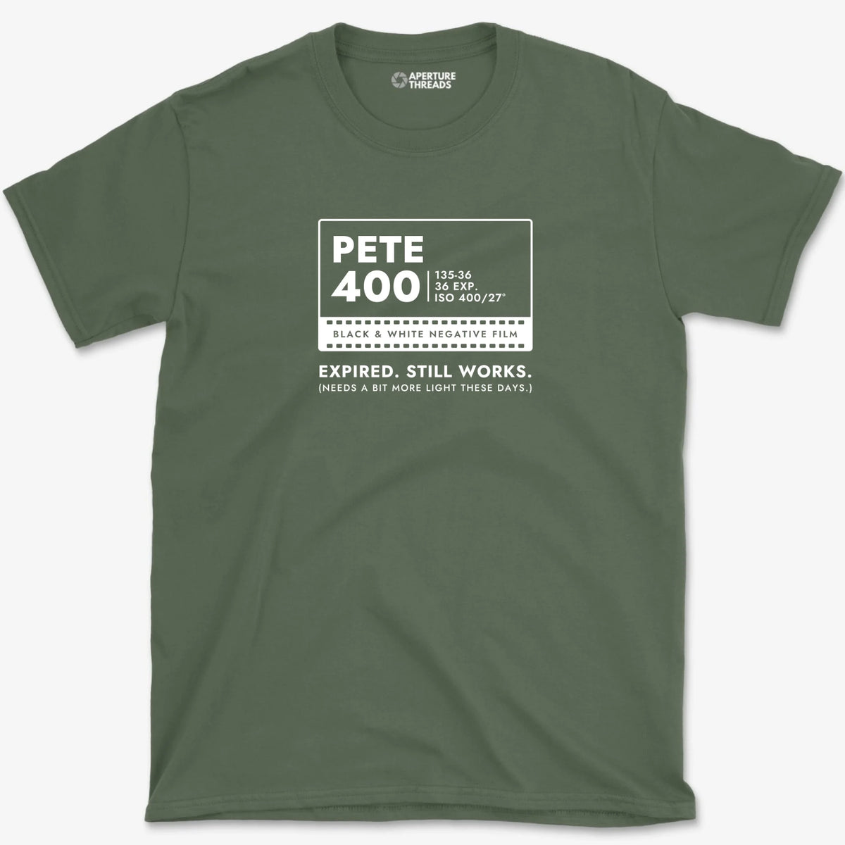 Custom Film Box Shirt - Military Green