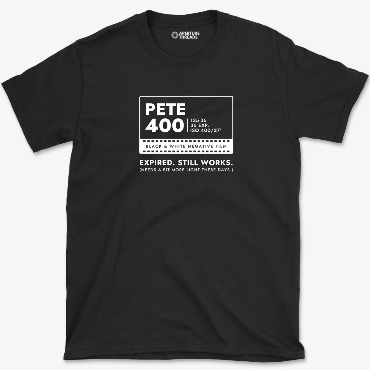 Custom Film Box Shirt - Black