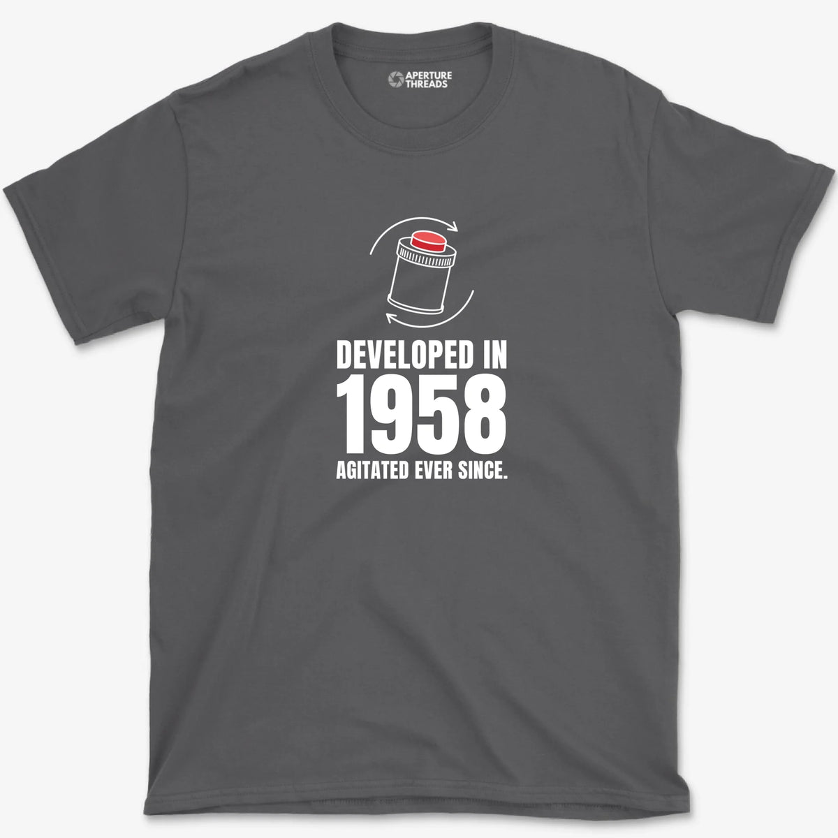 Custom Agitated Ever Since Shirt - Charcoal