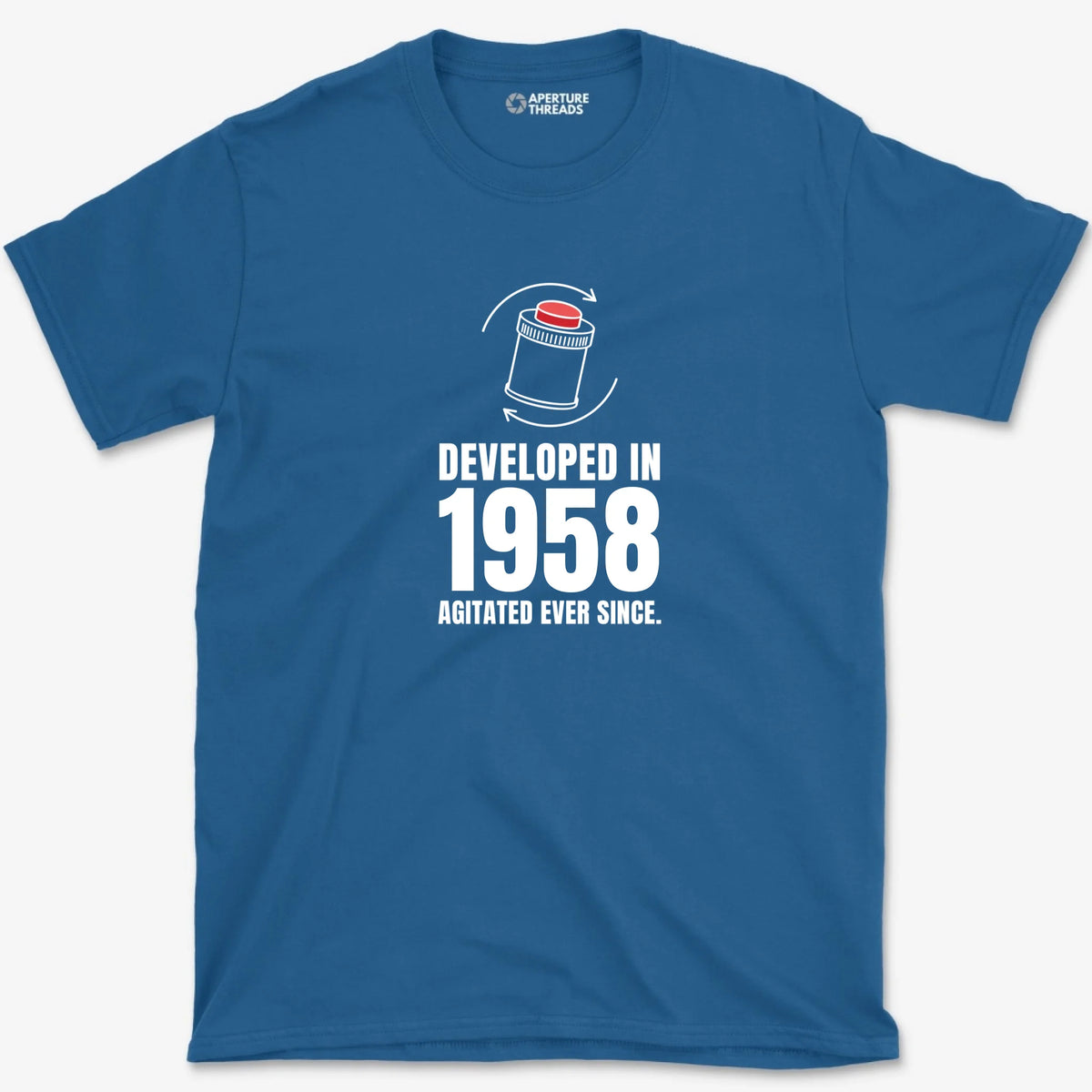 Custom Agitated Ever Since Shirt - Royal