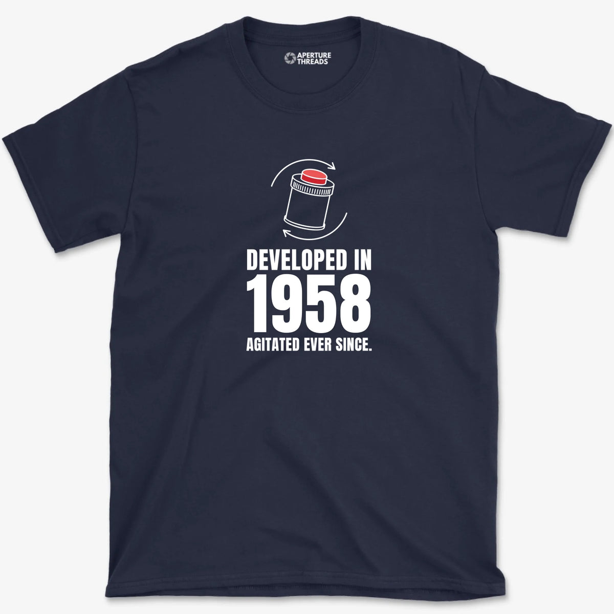 Custom Agitated Ever Since Shirt - Navy