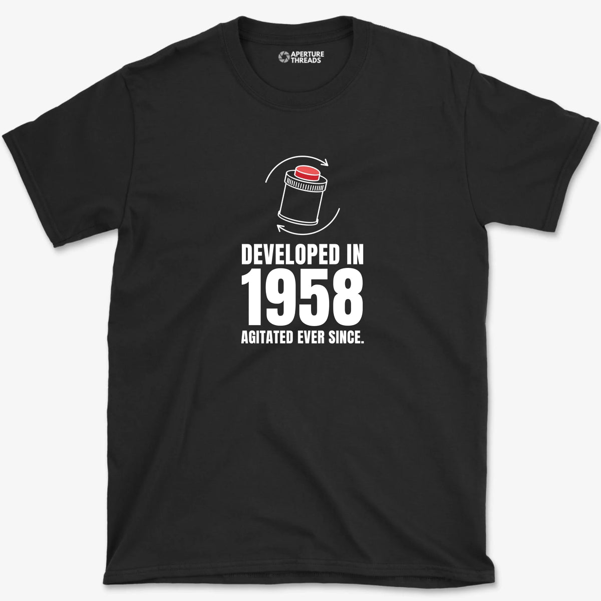 Custom Agitated Ever Since Shirt - Black