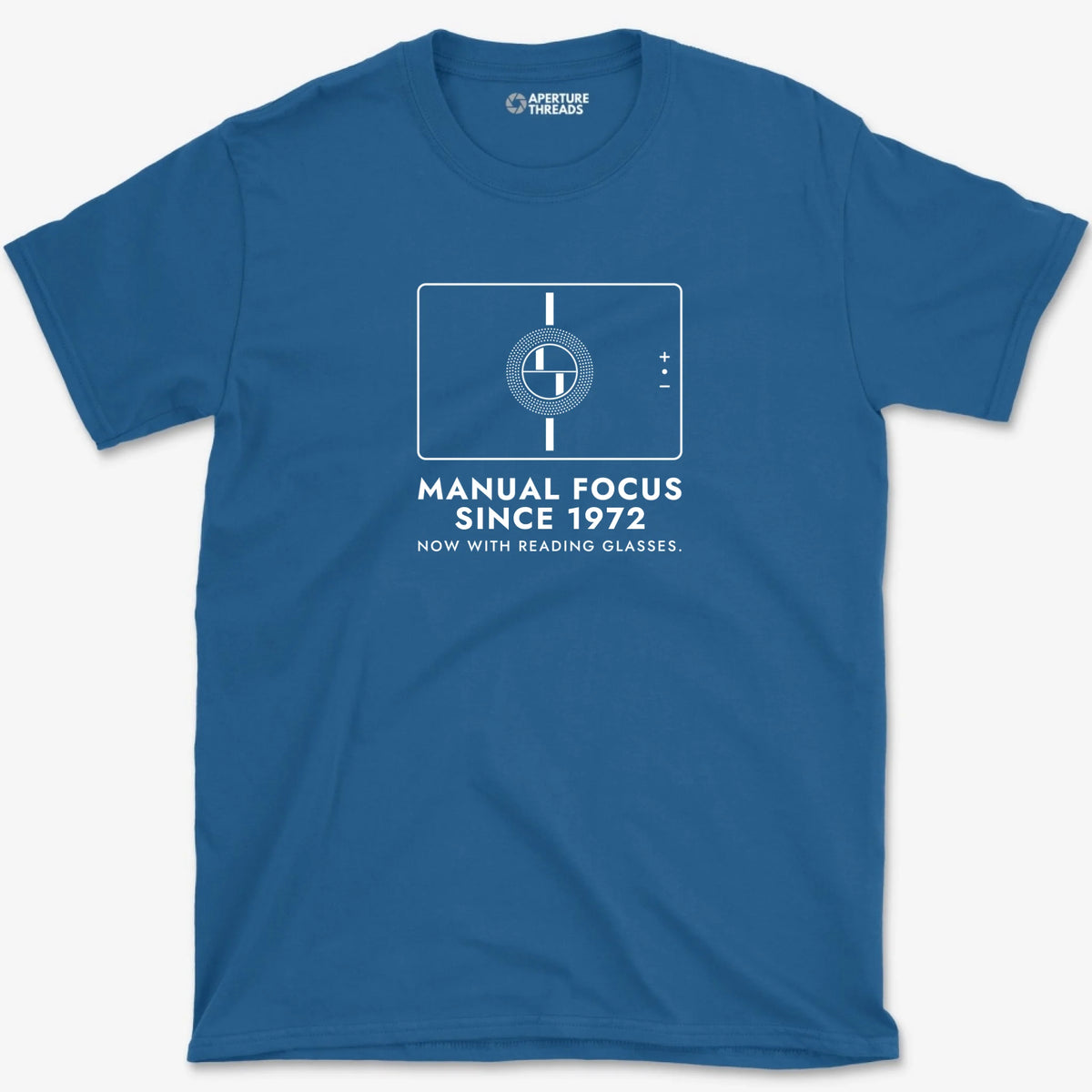 Custom Manual Focus Shirt - Royal