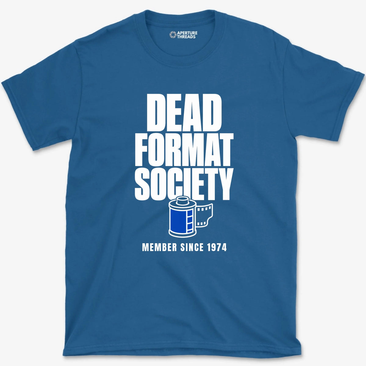Custom Dead Format Society Shirt - Royal