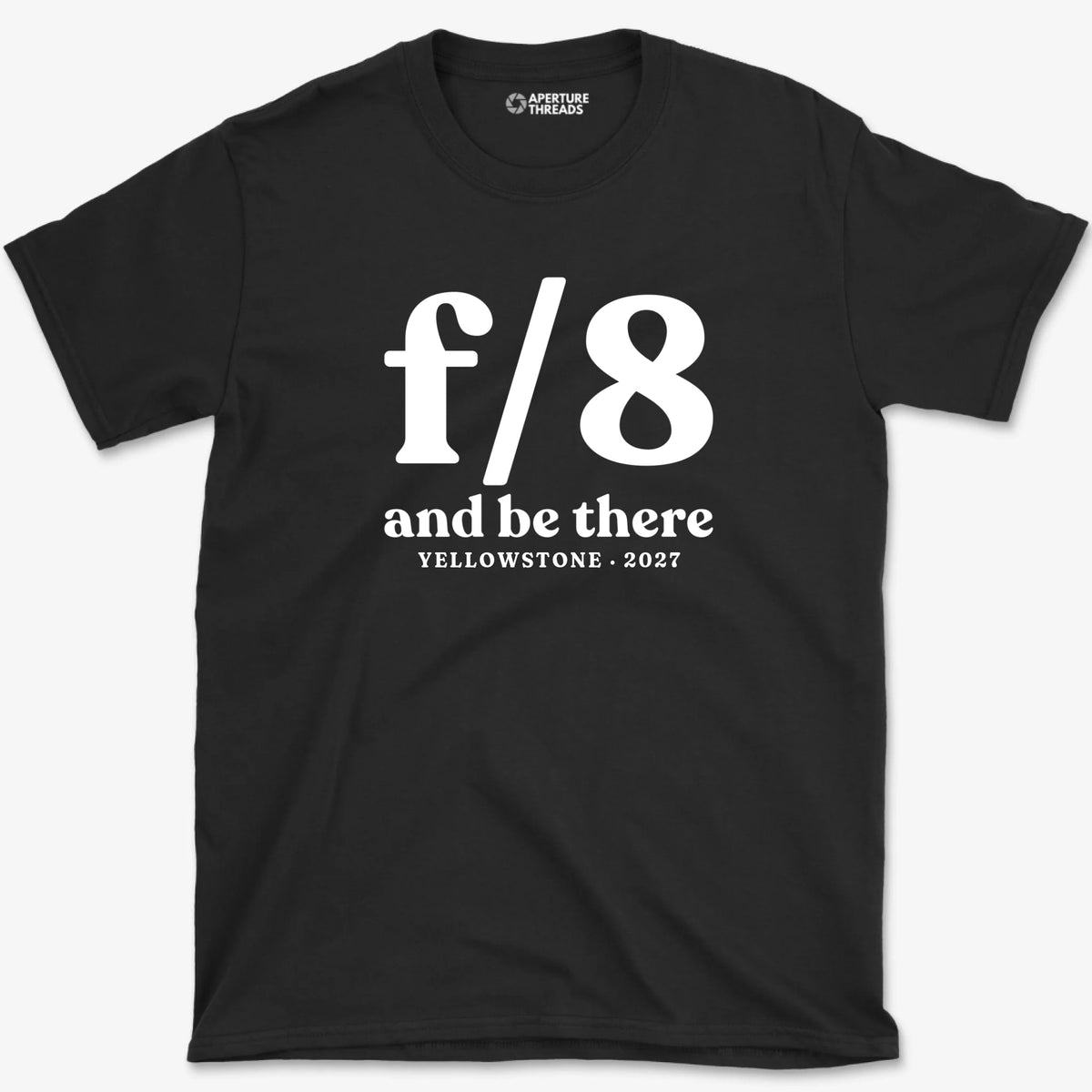 Custom f/8 & Be There Shirt - Black