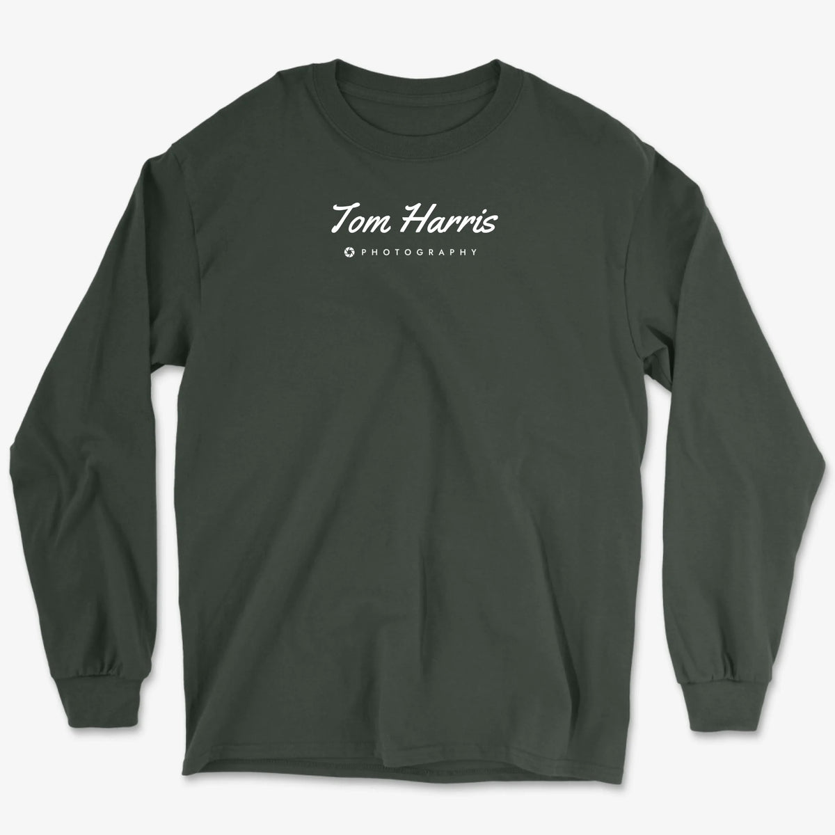 Custom Signature Long Sleeve - Forest Green