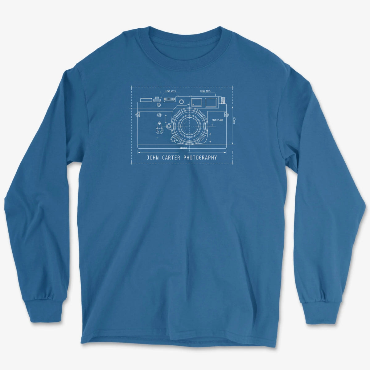 Custom 35mm Rangefinder Long Sleeve - Royal