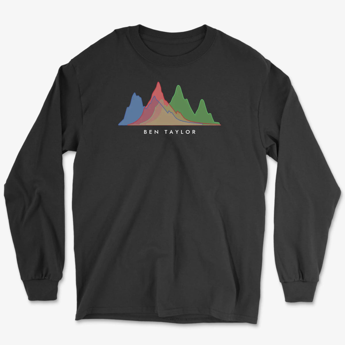 Custom Histogram Long Sleeve - Black