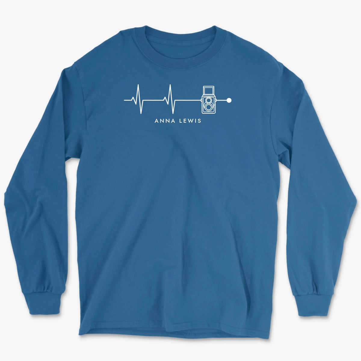 Custom Heartbeat Classic Long Sleeve - Royal